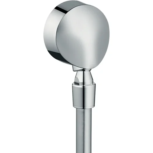 hansgrohe FixFit Wandanschluss E mit Rückflussverhinderer und Kugelgelenk Chrom