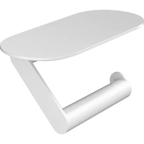 hansgrohe WallStoris Toilettenpapierhalter mit Ablage Mattweiß