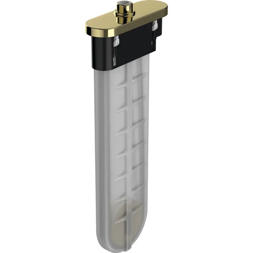 hansgrohe sBox Fertigset oval Polished Gold Optic