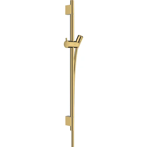 hansgrohe Unica Brausestange S Puro 65 cm mit Isiflex Brauseschlauch 160 cm Polished Gold Optic