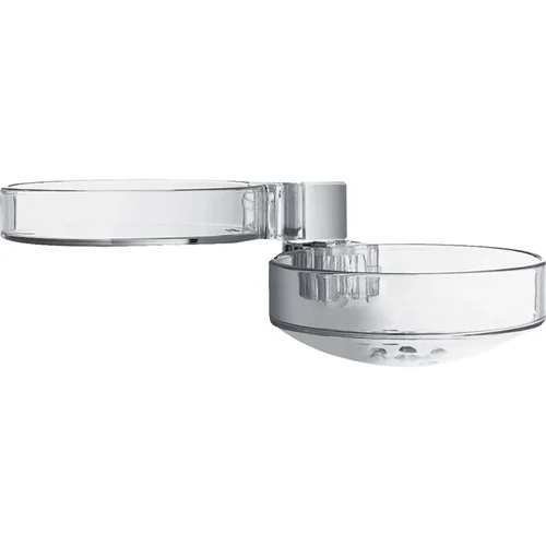 hansgrohe Seifenschale Cassetta'D glasklar Glasklar