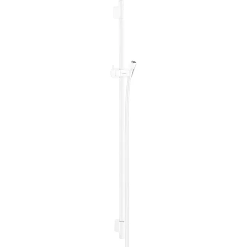 hansgrohe Unica Brausestange S Puro 90 cm mit Isiflex Brauseschlauch 160 cm Mattweiß