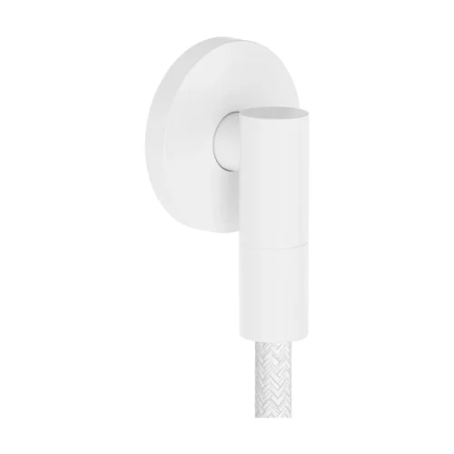 hansgrohe FixFit Fine S Wandanschluss mit Rückflussverhinderer Mattweiß