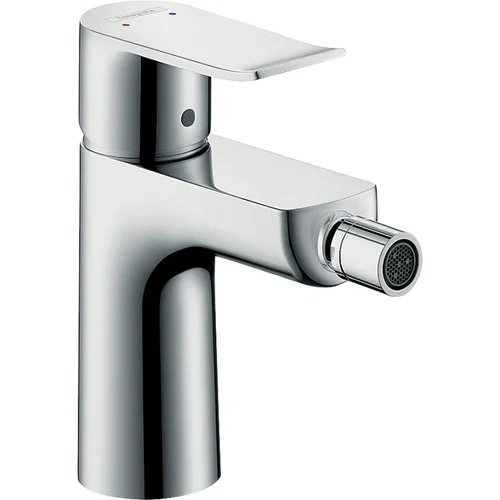 hansgrohe Metris Einhebel-Bidetmischer mit Zugstangen-Ablaufgarnitur Chrom