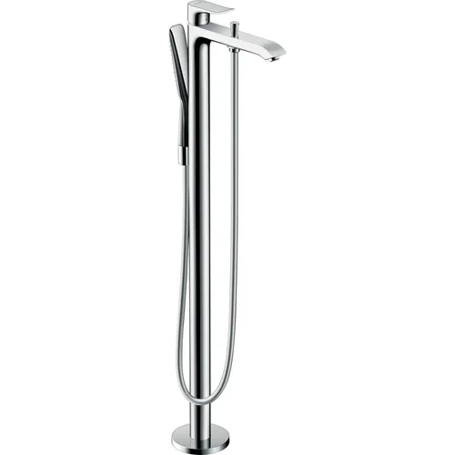 hansgrohe Metris Einhebel-Wannenmischer bodenstehend Chrom