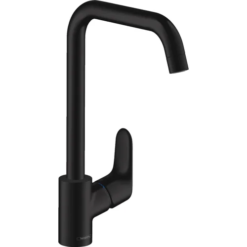 hansgrohe Focus M41 Einhebel-Küchenmischer 260, 1jet Mattschwarz