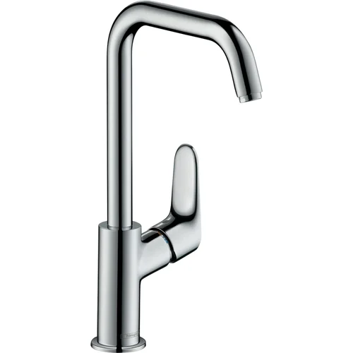 hansgrohe Focus Einhebel-Waschtischmischer 240 mit Schwenkauslauf ohne Ablaufgarnitur Chrom