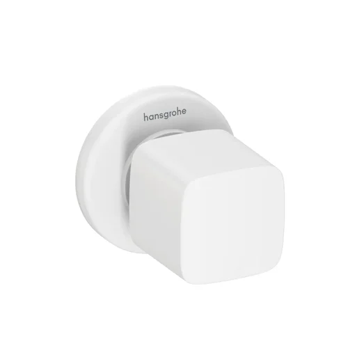 hansgrohe Absperrventil Unterputz Metris - Fertigset mattweiss Mattweiß
