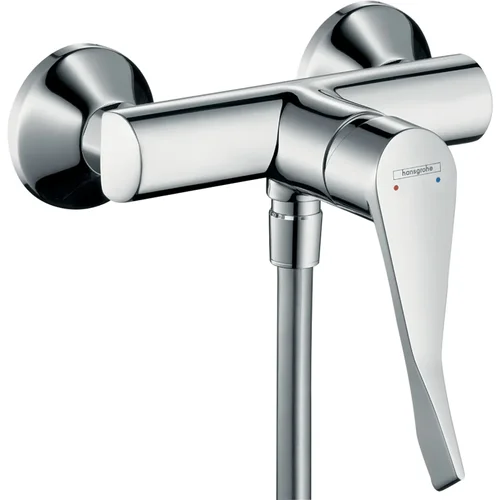 hansgrohe Focus Einhebel-Brausemischer Aufputz mit extra langem Comfortgriff 12,1 cm Chrom