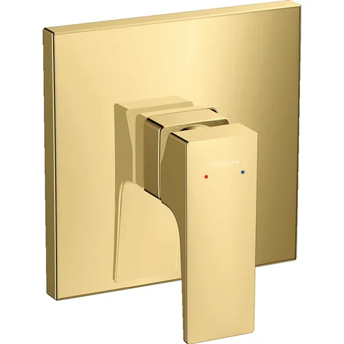 hansgrohe Metropol Einhebel-Brausemischer Unterputz mit Hebelgriff für iBox universal Polished Gold Optic