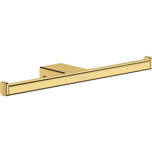 hansgrohe AddStoris Q Toilettenpapierhalter doppelt Polished Gold Optic