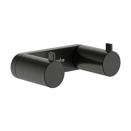 hansgrohe AddStoris S Handtuchhaken doppelt Brushed Black Chrome