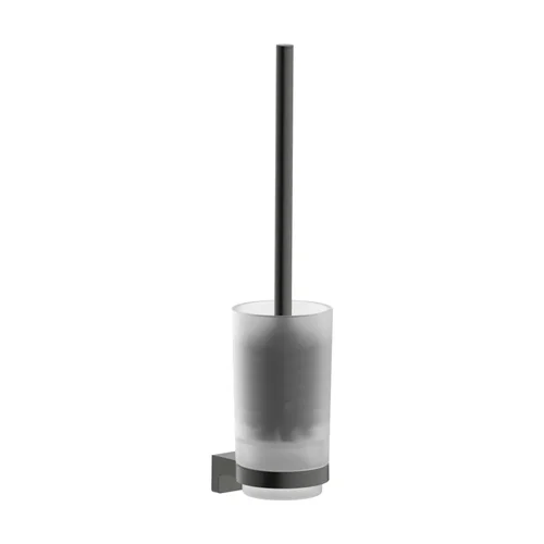 hansgrohe AddStoris S Toilettenbürstenhalter Wandmontage Brushed Black Chrome