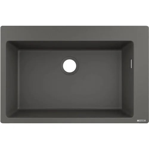 hansgrohe S51 S510-F660 Einbauspüle 660 Steingrau