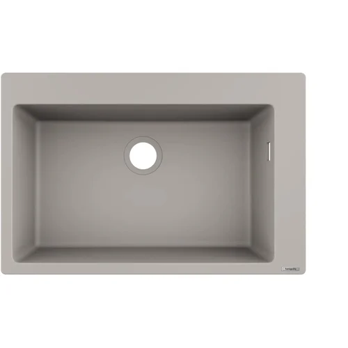 hansgrohe S51 S510-F660 Einbauspüle 660 Betongrau