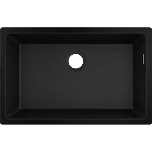 hansgrohe S51 S510-U660 Unterbauspüle 660 Graphitschwarz