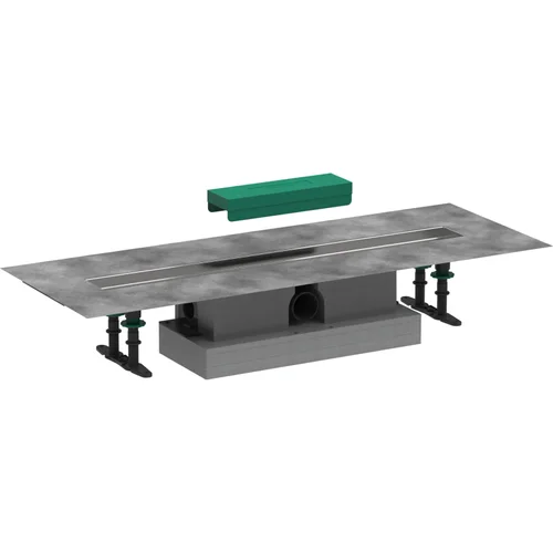 hansgrohe uBox universal Komplettset für Standardinstallation 700 für Duschrinnen Fertigsets