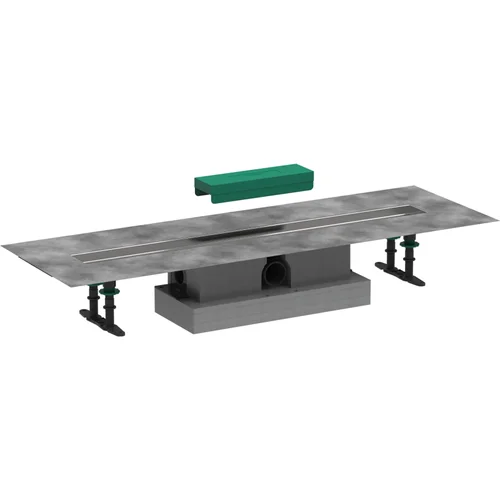 hansgrohe uBox universal Komplettset für Standardinstallation 800 für Duschrinnen Fertigsets