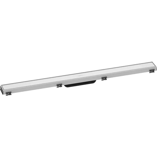 hansgrohe RainDrain Match Fertigset Duschrinne 900 mit höhenverstellbarem Rahmen Mattweiß
