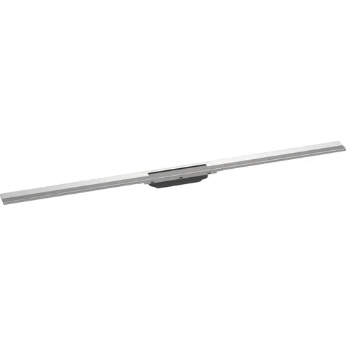 hansgrohe RainDrain Flex Fertigset Duschrinne 1200 kürzbar Edelstahl gebürstet