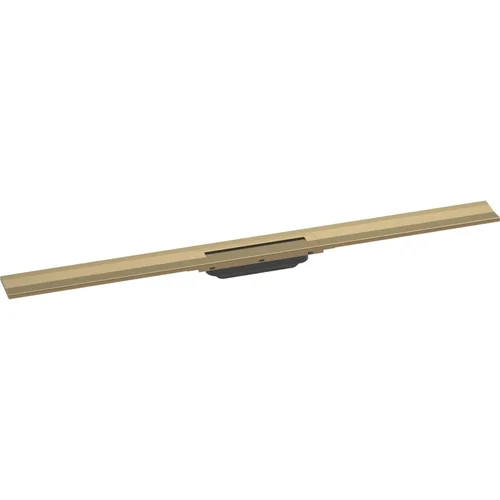 hansgrohe RainDrain Flex Fertigset Duschrinne 1000 kürzbar zur Wandmontage Brushed Bronze
