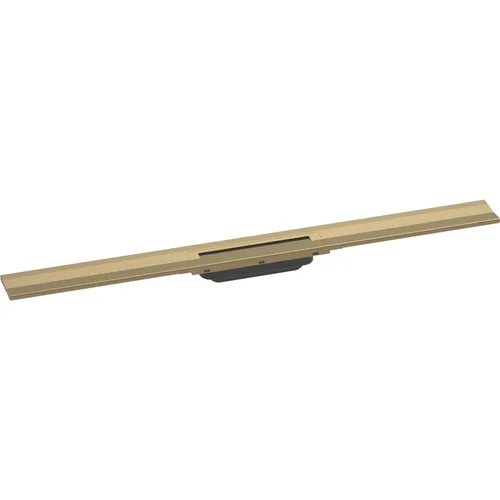 hansgrohe RainDrain Flex Fertigset Duschrinne 900 kürzbar zur Wandmontage Brushed Bronze