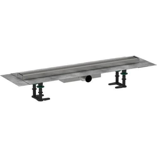 hansgrohe RainDrain Compact Komplettset Duschrinne 700 befliesbar für flache Installation