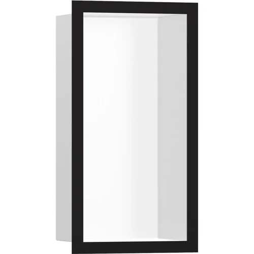 hansgrohe XtraStoris Individual Wandnische Mattschwarz mit Designrahmen 300/150/100 Mattschwarz