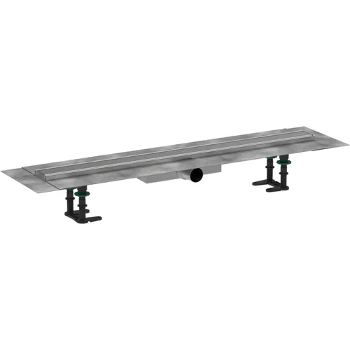 hansgrohe RainDrain Compact Komplettset Duschrinne 800 für flache Installation Edelstahl gebürstet
