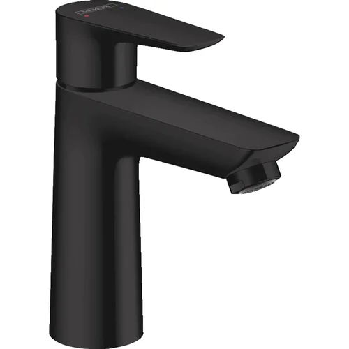 hansgrohe Talis E Einhebel-Waschtischmischer 110 ohne Ablaufgarnitur Mattschwarz