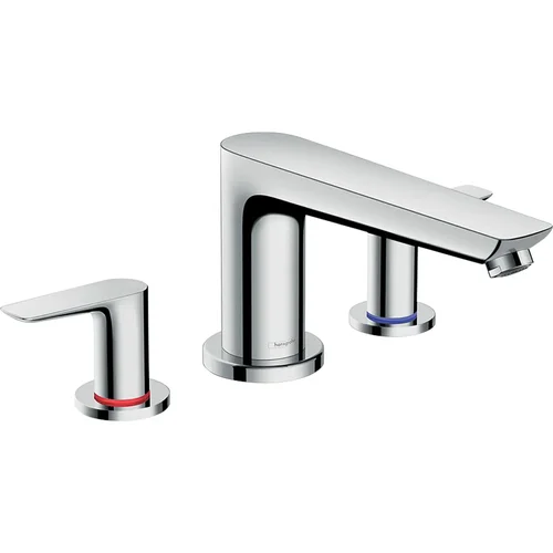 hansgrohe Talis E 3-Loch Wannenrandarmatur Chrom