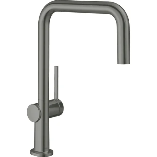 hansgrohe Talis M54 Einhebel-Küchenmischer U 220, 1jet Brushed Black Chrome