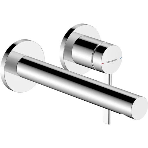 hansgrohe Zesis S Einhebel-Waschtischmischer Unterputz für Wandmontage mit Auslauf 19,4 cm Chrom