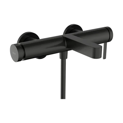 hansgrohe Finoris Einhebel-Wannenmischer Aufputz Brushed Black Chrome