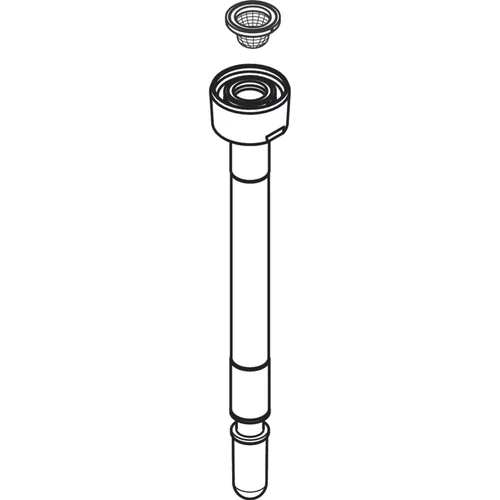hansgrohe Schlauch 1250 mm für Waschtischmischer, Finoris Chrom