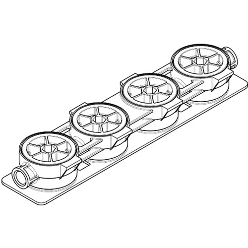 hansgrohe Whirlstrahleinsatz Rainfall komplett Chrom