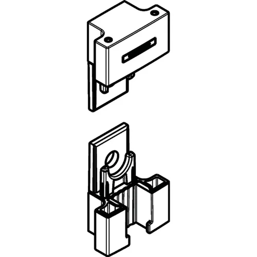 hansgrohe Raindance Wandstütze kpl. Unica'S Wandstützen Chrom