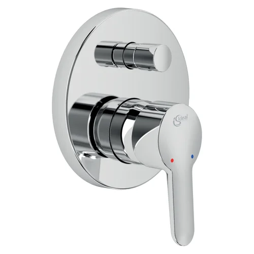 Ideal Standard Badearmatur Unterputz Connect Blue, Bausatz 2, Rosette Durchmesser:163mm, Chrom
