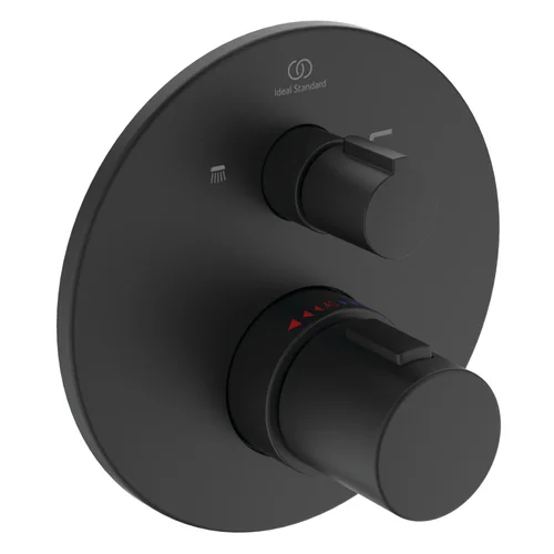 Ideal Standard Unterputz-Attrappenbefestigung Ceratherm T100 zusätzlich Bausatz 2 erforderlich Silk Black