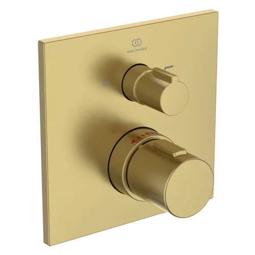 Ideal Standard Unterputz-Attrappenbefestigung Ceratherm Navigo zusätzlich Bausatz 2 erforderlich Brushed Gold