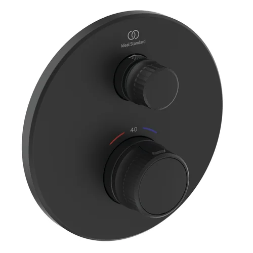 Ideal Standard Ceratherm Navigo Brausearmatur UP Bausatz 2, Silk Black