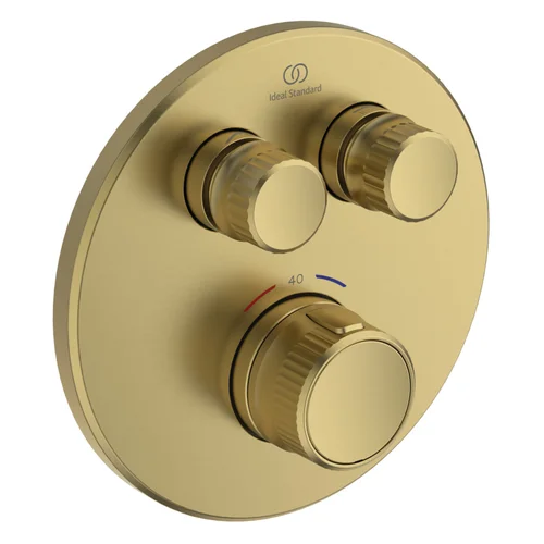 Ideal Standard Ceratherm Navigo Brausearmatur UP Bausatz 2, Brushed Gold