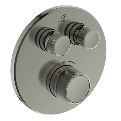 Ideal Standard Ceratherm Navigo Brausearmatur UP Bausatz 2, Silver Storm
