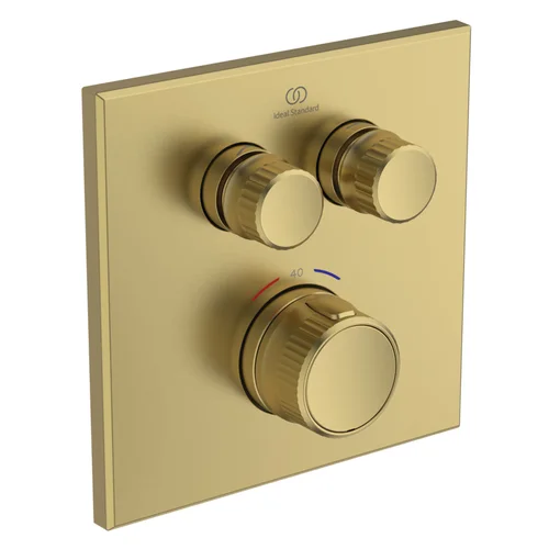 Ideal Standard Ceratherm Navigo Brausearmatur UP Bausatz 2, Brushed Gold