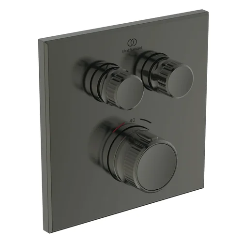 Ideal Standard Ceratherm Navigo Brausearmatur UP Bausatz 2, Magnetic Grey
