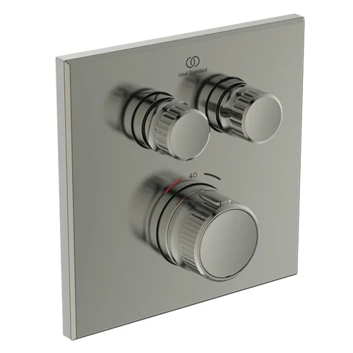 Ideal Standard Ceratherm Navigo Brausearmatur UP Bausatz 2, Silver Storm