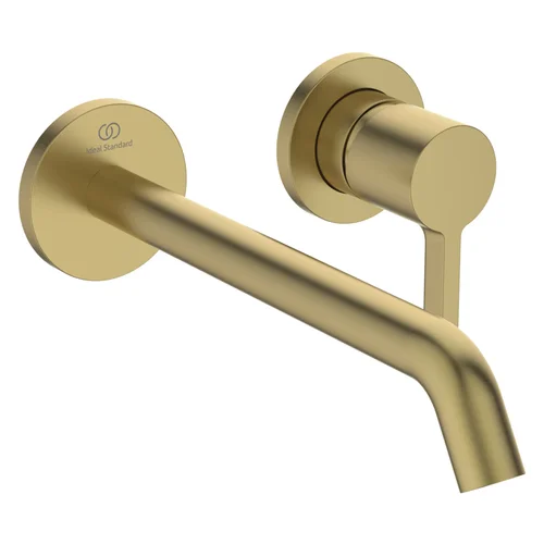 Ideal Standard Joy Wand-Waschtischarmatur, Brushed Gold