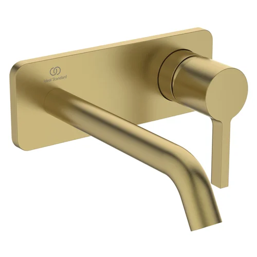 Ideal Standard Joy Wand-Waschtischarmatur, Brushed Gold