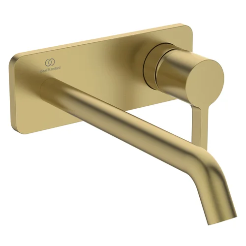 Ideal Standard Joy Wand-Waschtischarmatur, Brushed Gold
