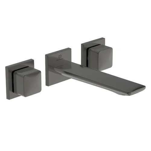 Ideal Standard Conca Zweigriff-Waschbeckenarmatur, Magnetic Grey